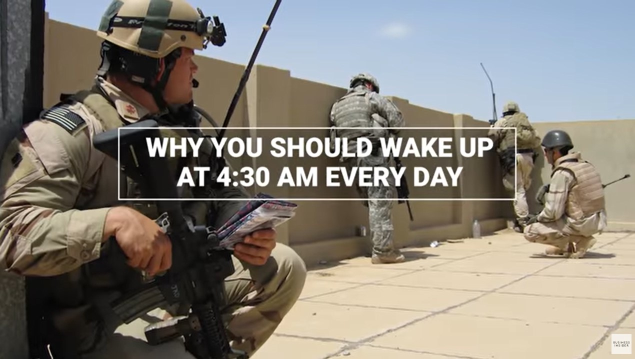 Why You Should Wake Up at 4:30 AM Every Day, According To A Navy SEAL ...