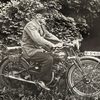 Biker in Burg 1935 (Foto: Nowy)