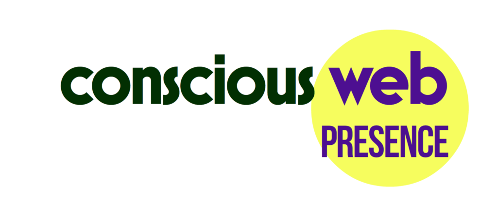 logo for conscious web presence