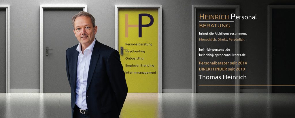 HEINRICH PersonalBERATUNG findet ihrer Mitarbeiter für eine erfolgreioche Zukunft