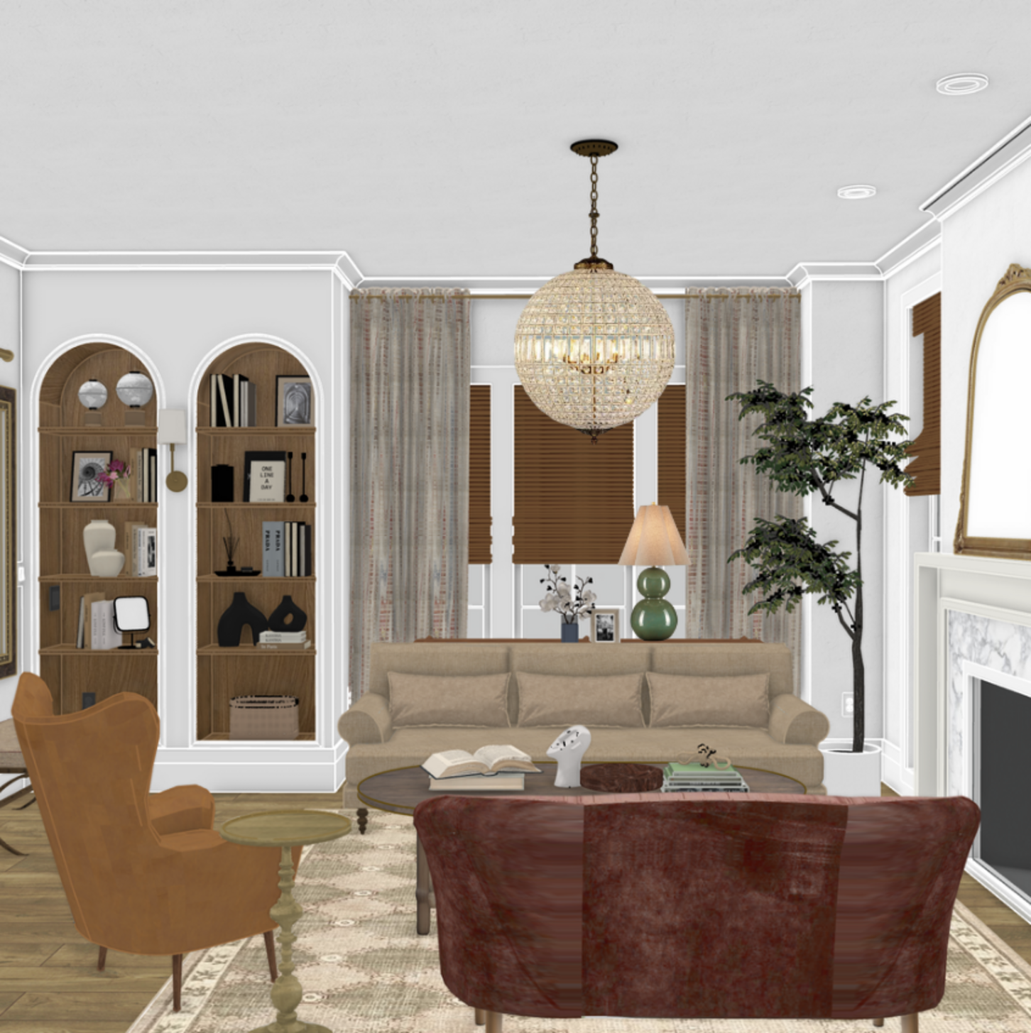 crimson and crome kitchen and dining room remodel in cottonwood heigths