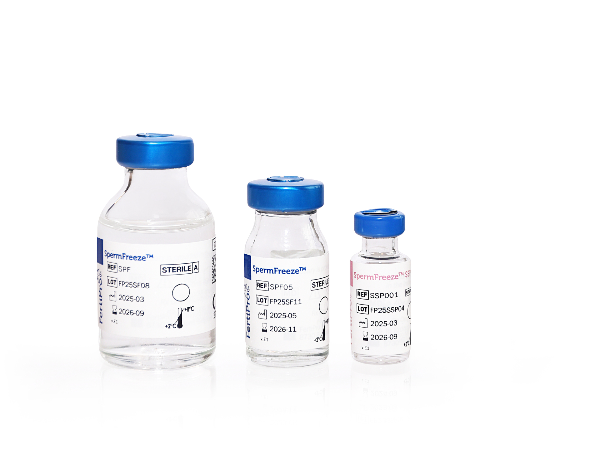 Kryoprogramm, Einfriermedien, SpermFreeze, FertiVit, Vitrifikation für Eizellen, Embryonen, EmbryoThaw, 2PN, Blastozystenstadium