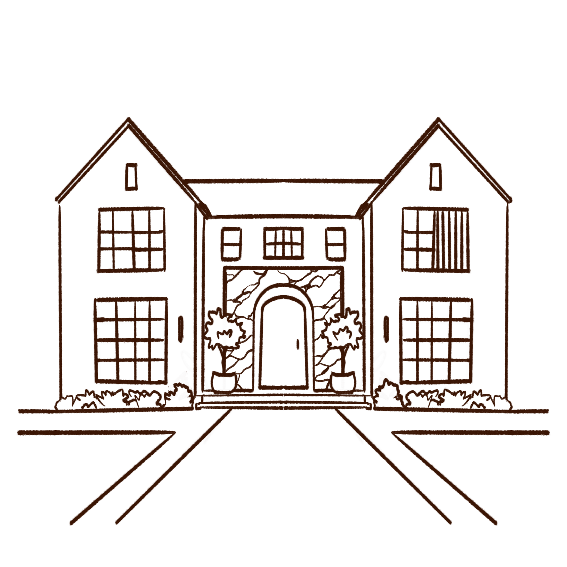 3D renderings and construction plans service icon