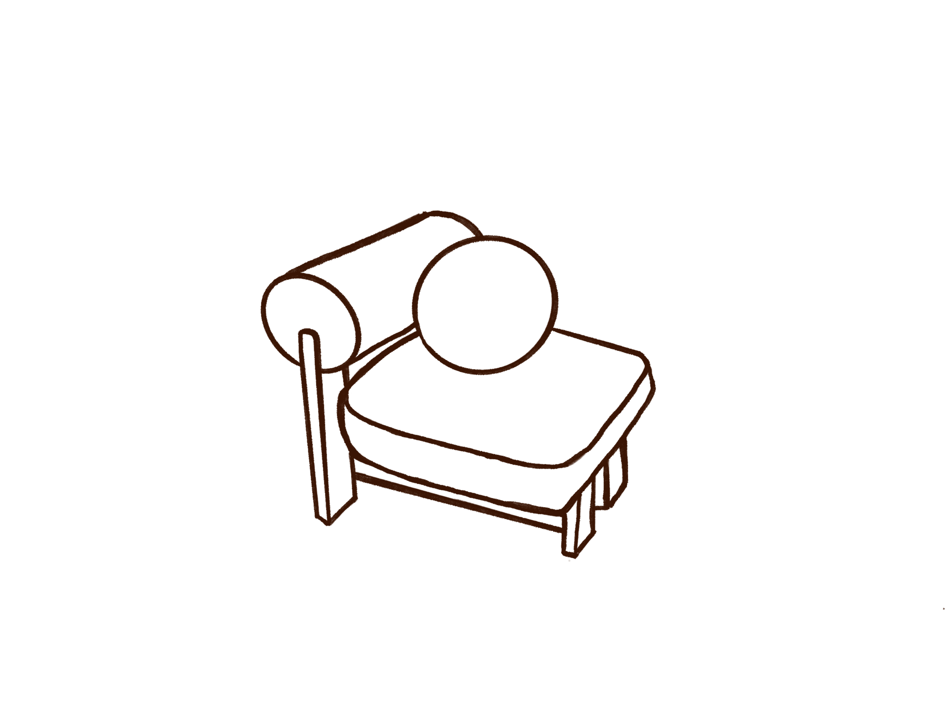 luxury interior design service icon