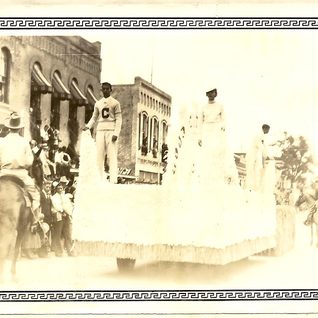 A Cuero High School Float From The 1934 Cuero Turkey Trot.