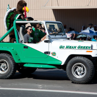 Gobbler Pride is always evident in the parade.
