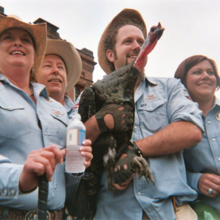 2008: The Ruby Begonia Race Team Smile Pretty After The First Heat In Worthington.
