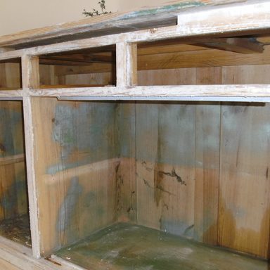 Küchenbüffet, ca.1900, machen wir dich mal hübsch