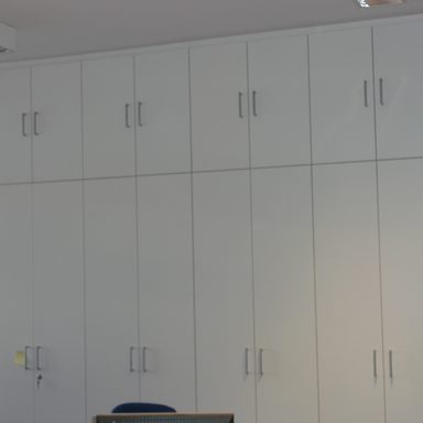Büro-Einbauschrank, 265stck.Ordner