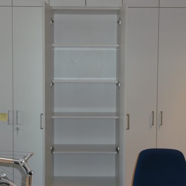 Ordner- Einbauschrank, 22er Fachböden