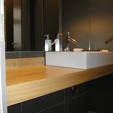 Waschtischplatte, Eiche Starkfurnie