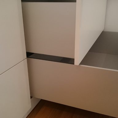 Garderobenschrank 3200x1830x600mm, top Qualität, Schubkästen von Hettich, Aluminium pur Zarten, alles push to open, Einbauen vom feinsten, Möbelhandwerk Michalak
