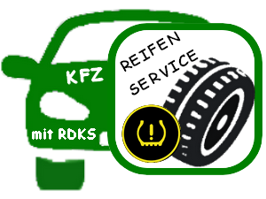 Reifenservice mit RDKS