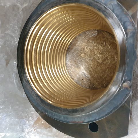 Dichtungsplasma gespritzt mit Bronzelegierung eine Möglichkeit fuer generative Fertigung