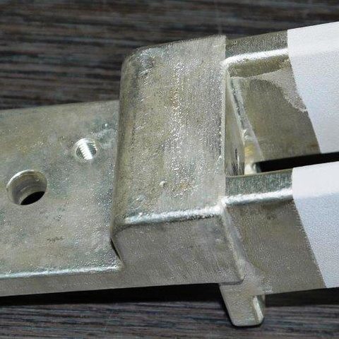 Kaltgasspritzen - Schaltkontakt mit Silberbeschichtet. Auch für einen besseren elektrischen Übergangswiederstand an den Kontakten