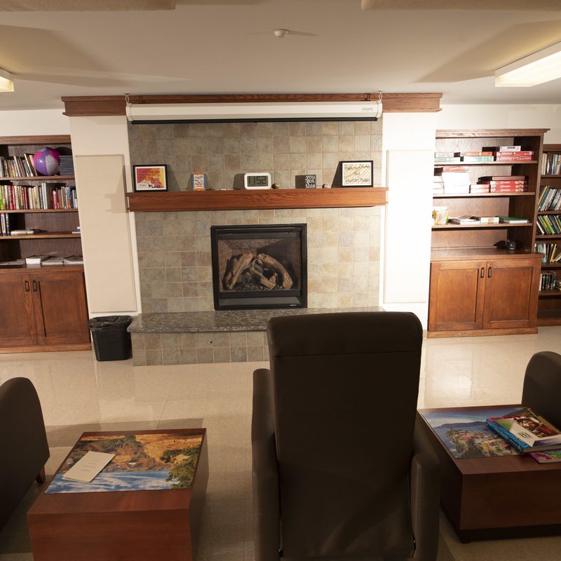 MBH Living Room with fireplace