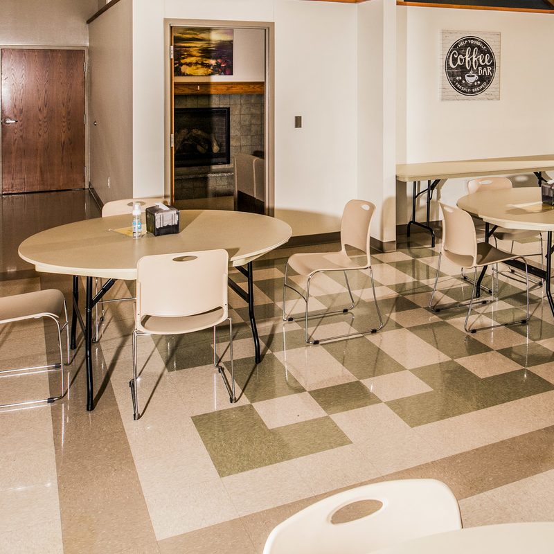 MBH cafeteria tables