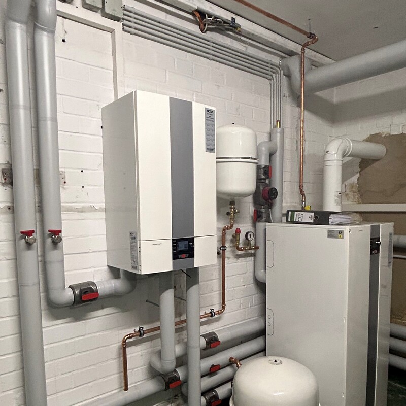  Einbau einer Hybridheizung