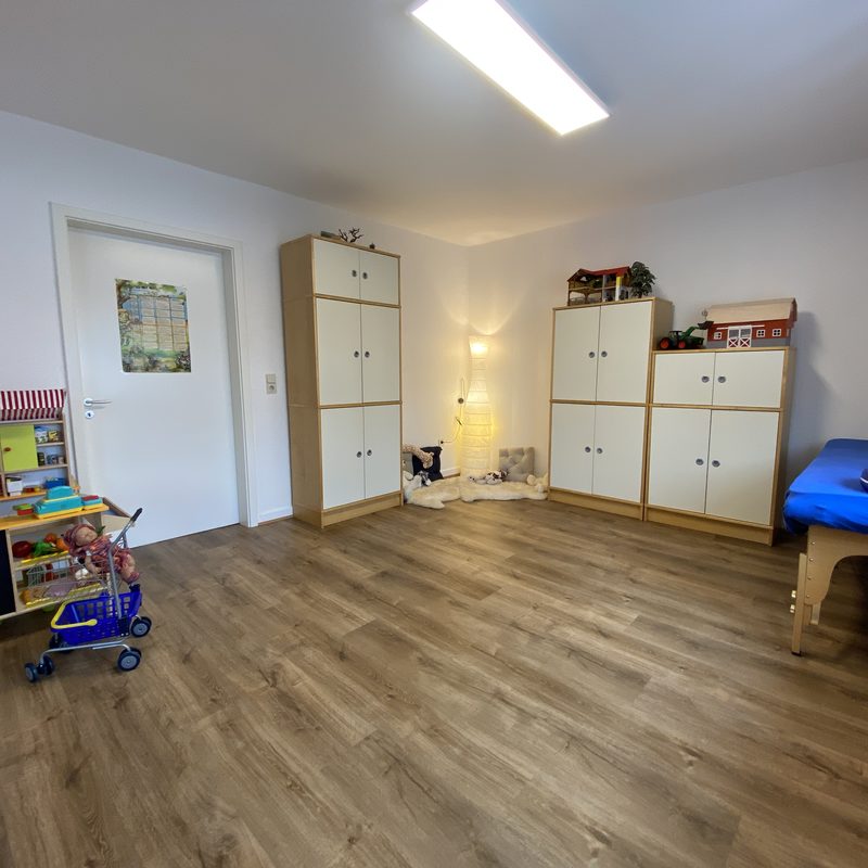 Kinderfreundliche Räumlichkeit