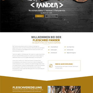 Webseite OnePager
