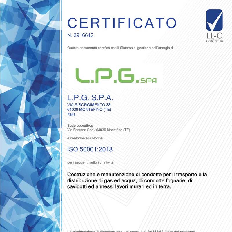 Certificazione ISO 50001-2018