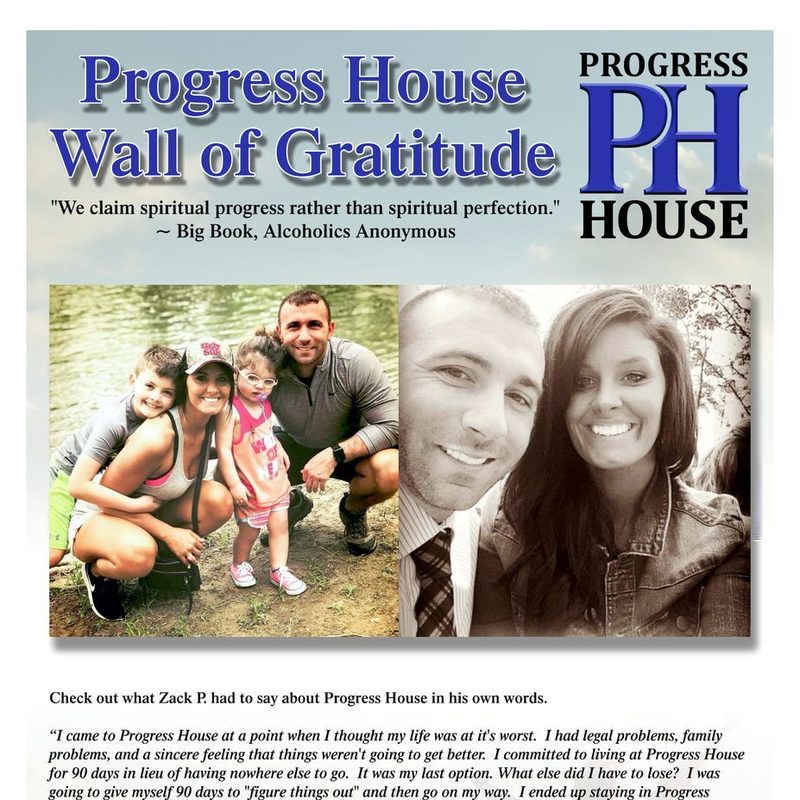 Progress House Wall of Gratitude screenshot