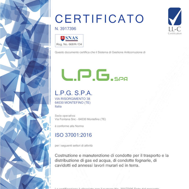 Certificazione ISO 37001-2018