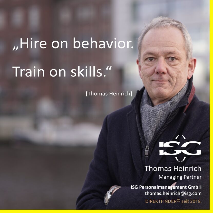 HEINRICH PersonalBERATUNG in der Metropolregion Hamburg  für die DACH-Region