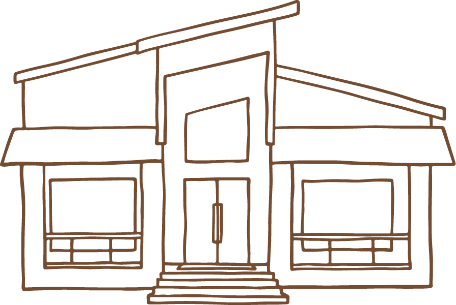 Illustration of a house exterior