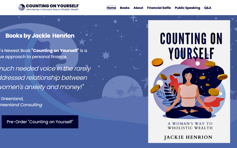 CountingonYourself.com is built with the Professionals Template