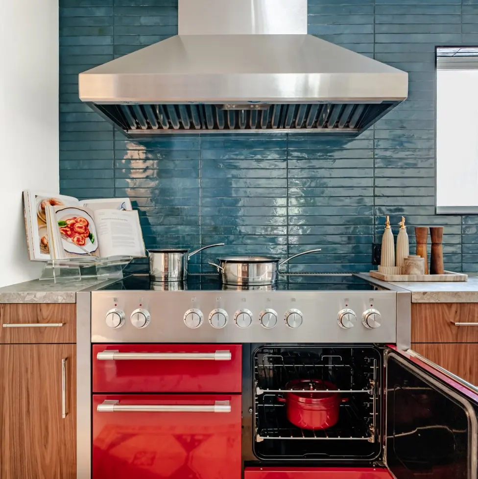 crimson and crome kitchen and dining room remodel in cottonwood heigths